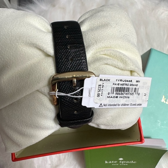 NWT kate spade Pave Metro Grand watch main image 9